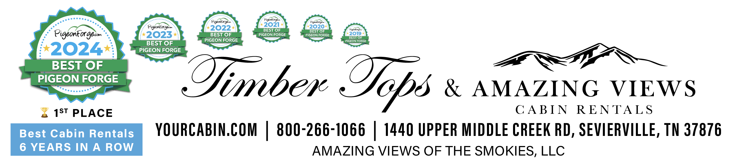 Amazing Views of the Smokies, LLC logo