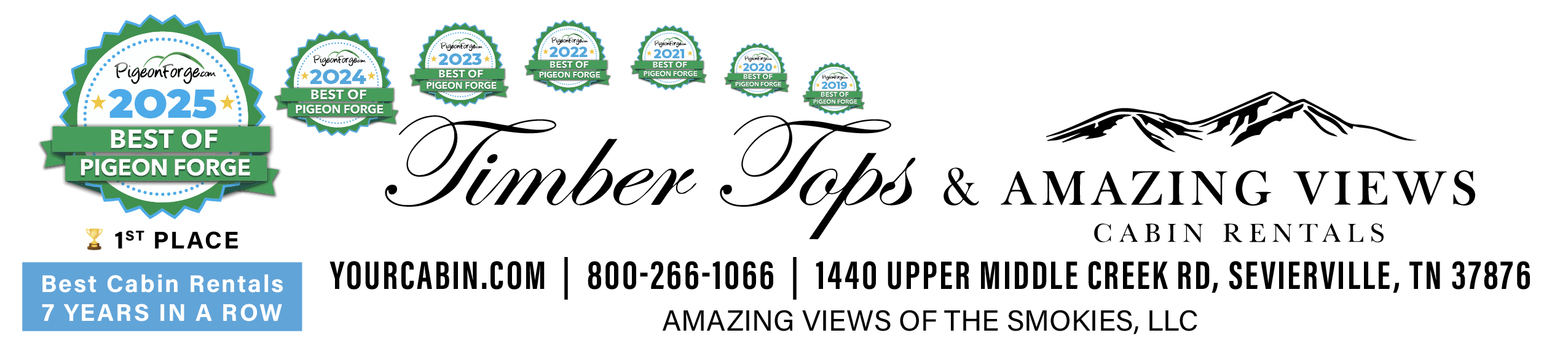 Amazing Views of the Smokies, LLC logo